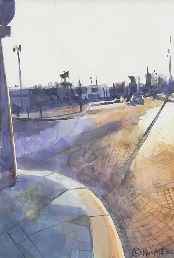 Palmer, Charly (Watercolor Study #2, Paris)
