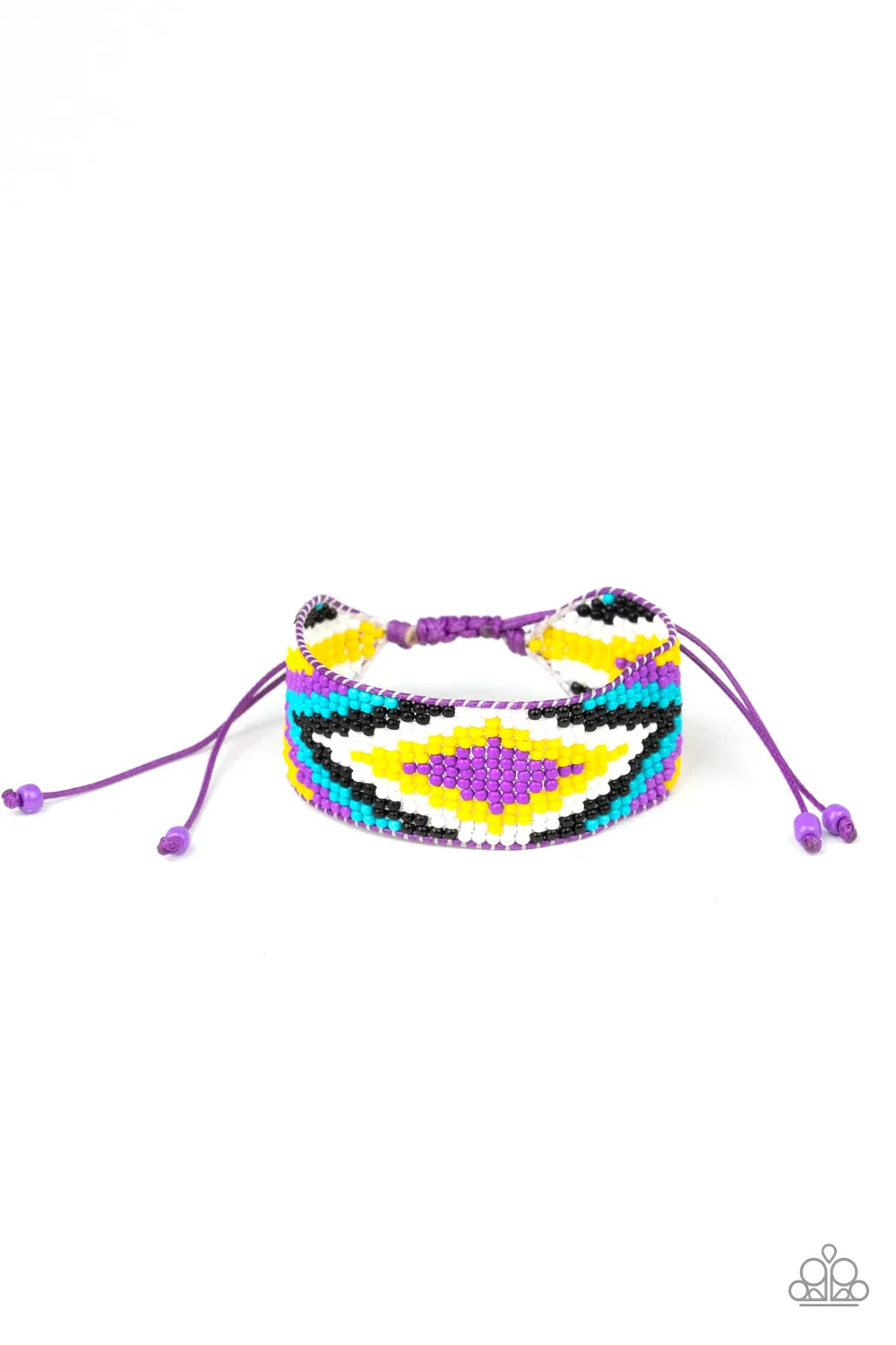Paparazzi - Beautifully Badlands - Purple Earring