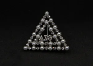 Pearl Pyramid w/Greek Letters