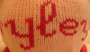 Personalized Scribble Script Beanie (Children's)
