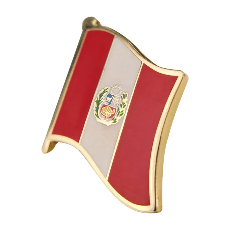 Peru Flag Pin