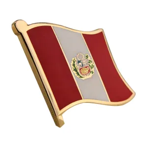 Peru Flag Pin