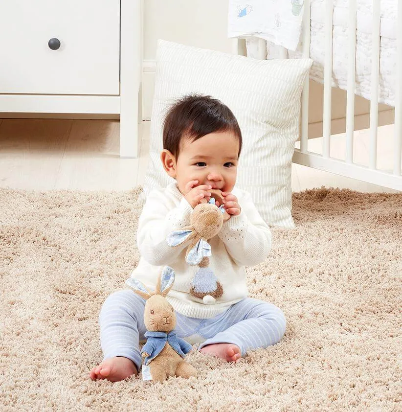 Peter Rabbit Wooden Ring Rattle