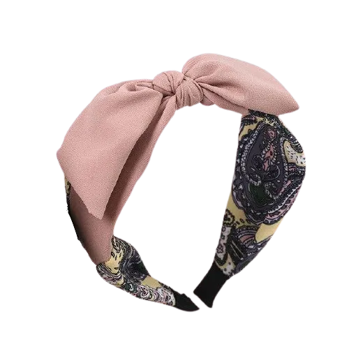 Pink Bandana Headband
