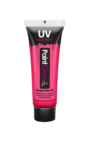 Pink UV Face and Body Paint