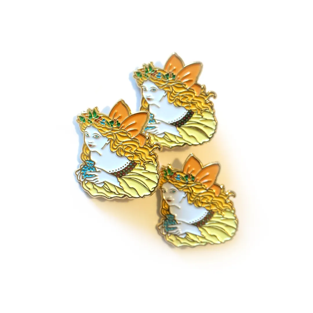 Portrait of a fairy | Enamel Pin