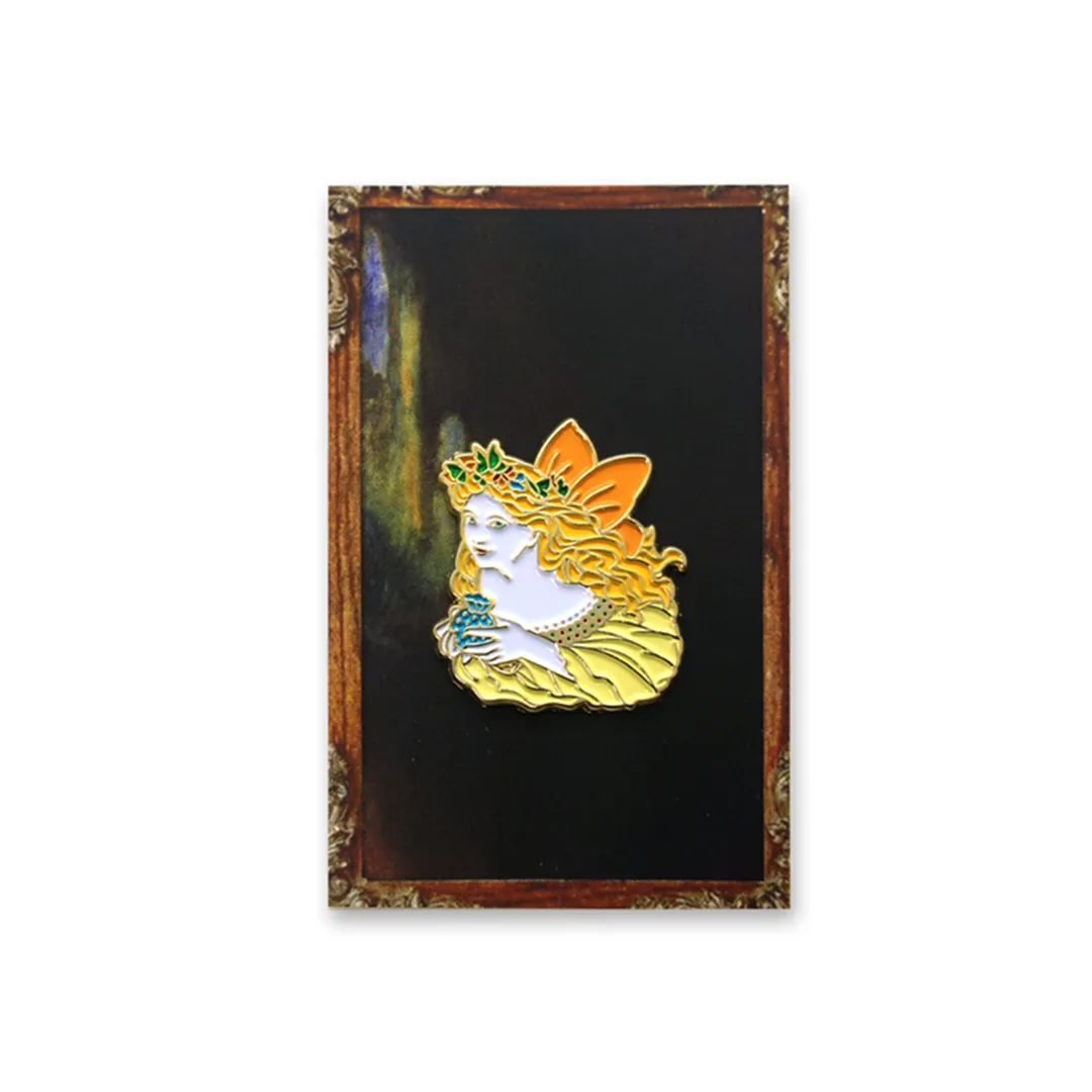 Portrait of a fairy | Enamel Pin