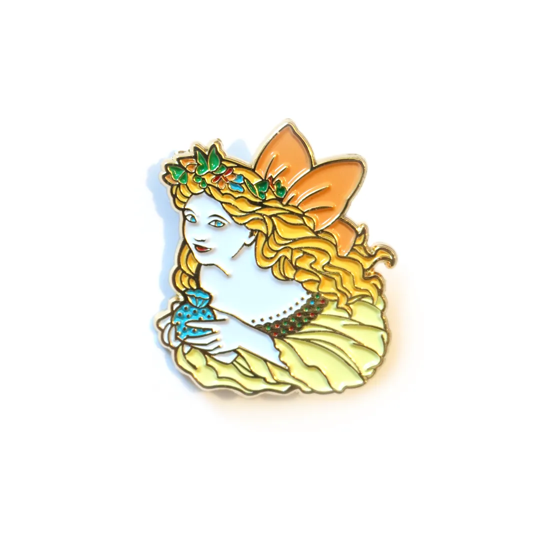 Portrait of a fairy | Enamel Pin