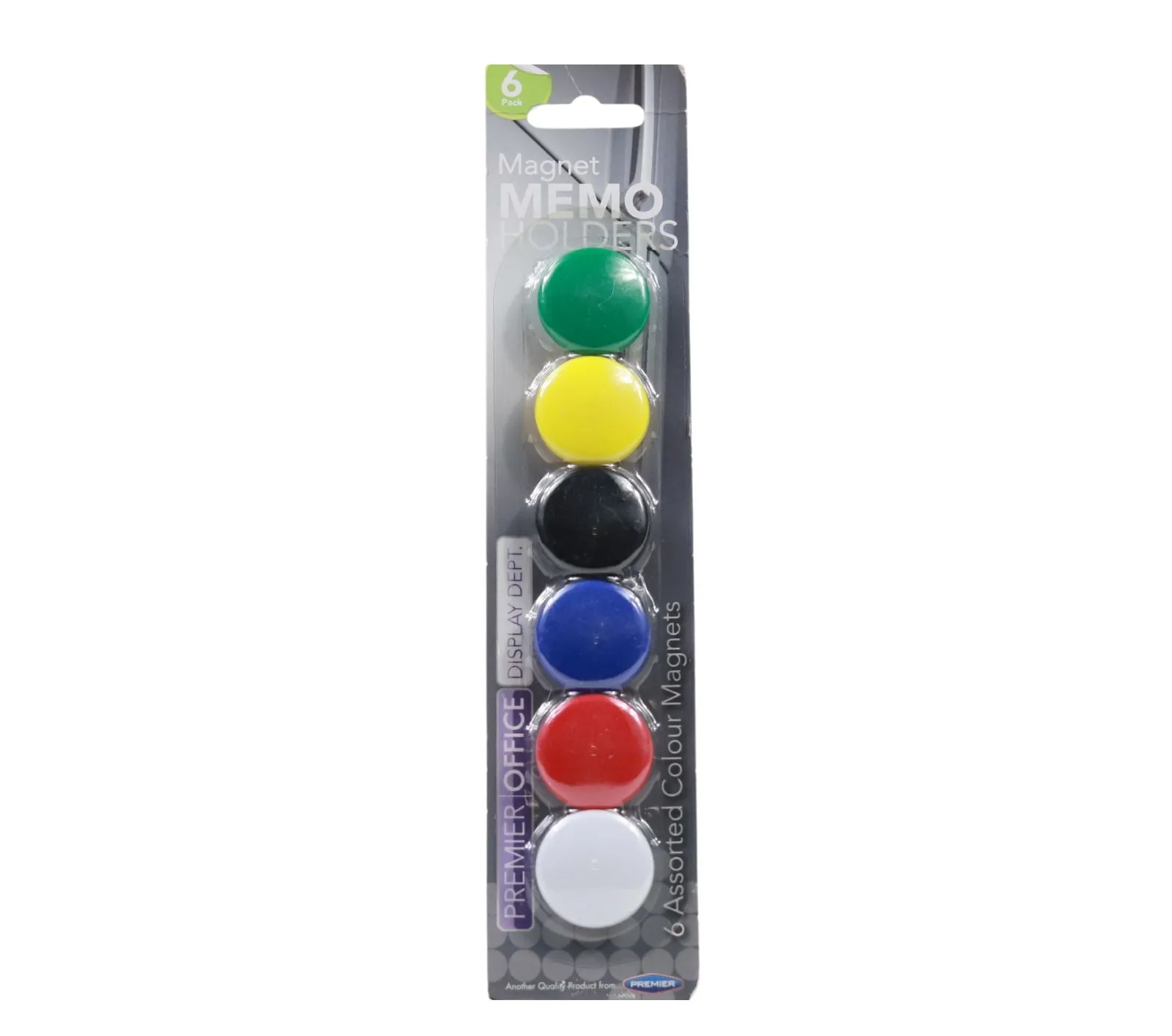Premier Office - 6 Magnetic Memo Holder - Bold