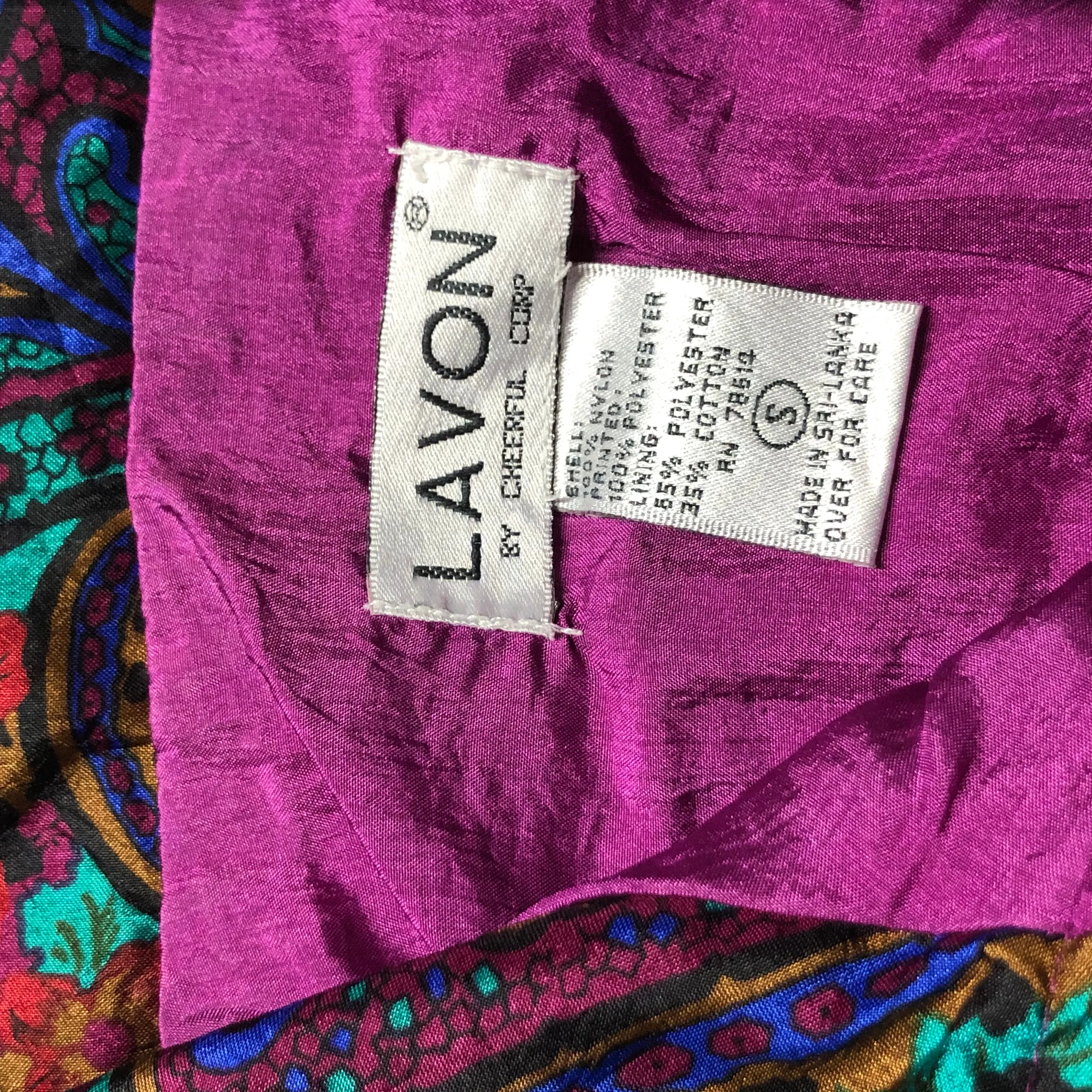 Purple Paisley Windbreaker (S)