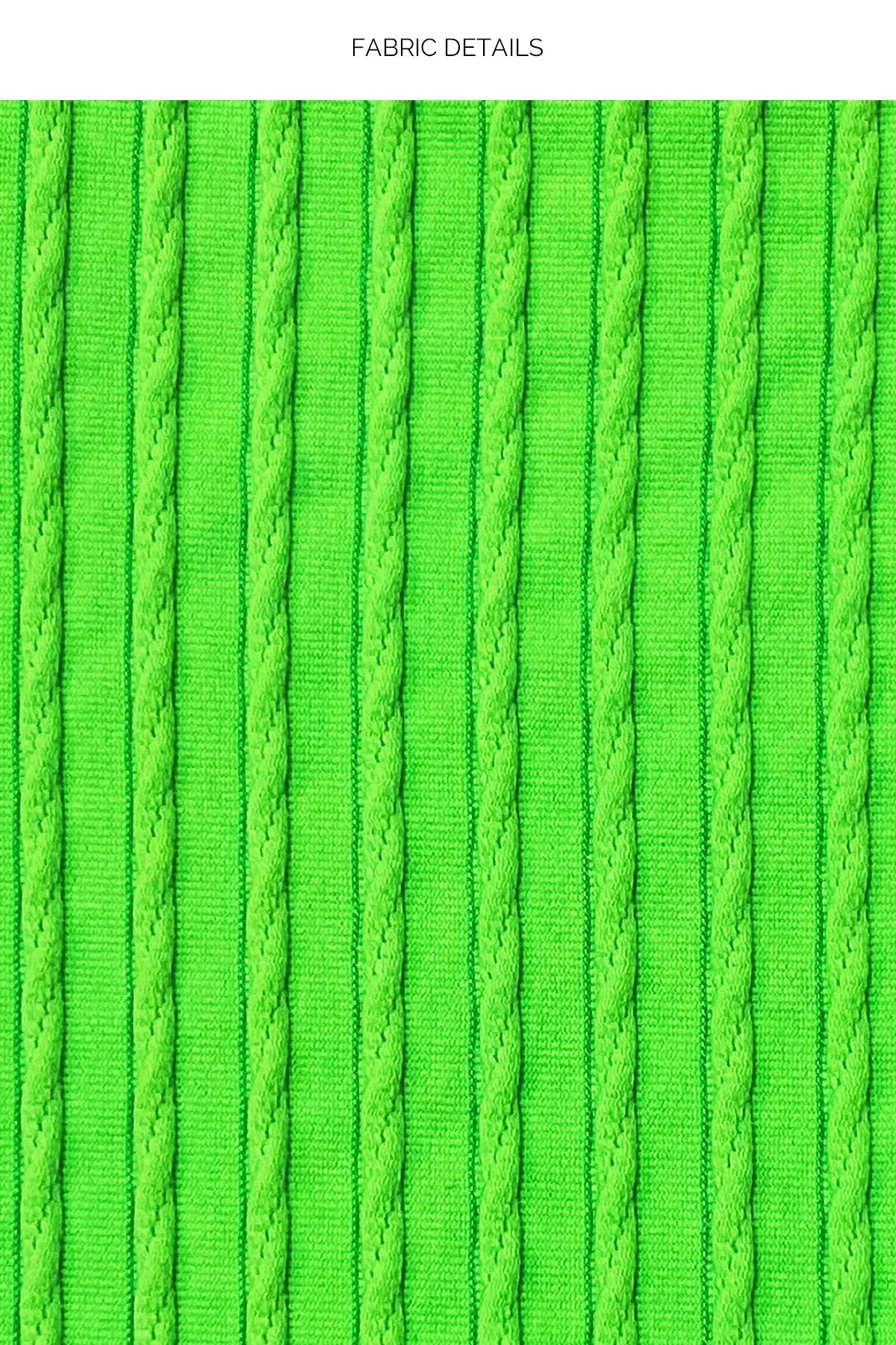 QUE SERA SERA - Triangle Halter Top & Seamless Full Ruched Back Bottom • Neon Lime