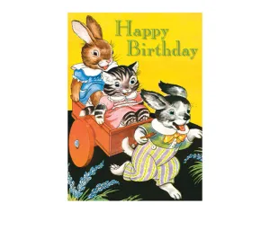 Rabbit, Cat & Dog