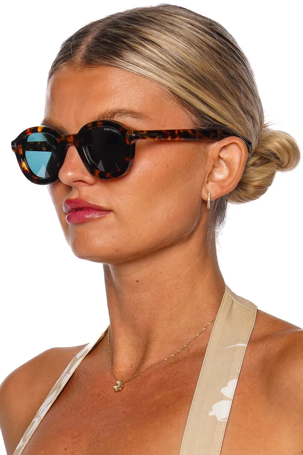 Raffa Havana Acetate Sunglasses