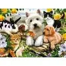 Ravensburger Children's Jigsaw Puzzle Happy Animal Buddies- 300 Pieces Puzzle