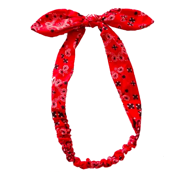 Red Bandana Haarband