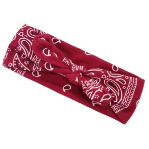 Red Bandana Headband