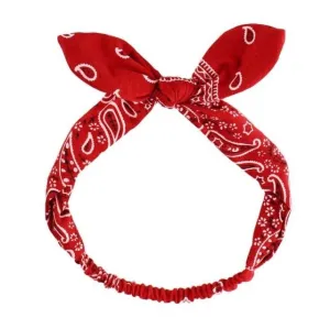 Red Haarband Bandana