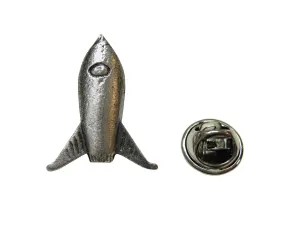 Rocket Ship Lapel Pin