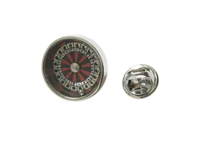 Roulette Pendant Lapel Pin