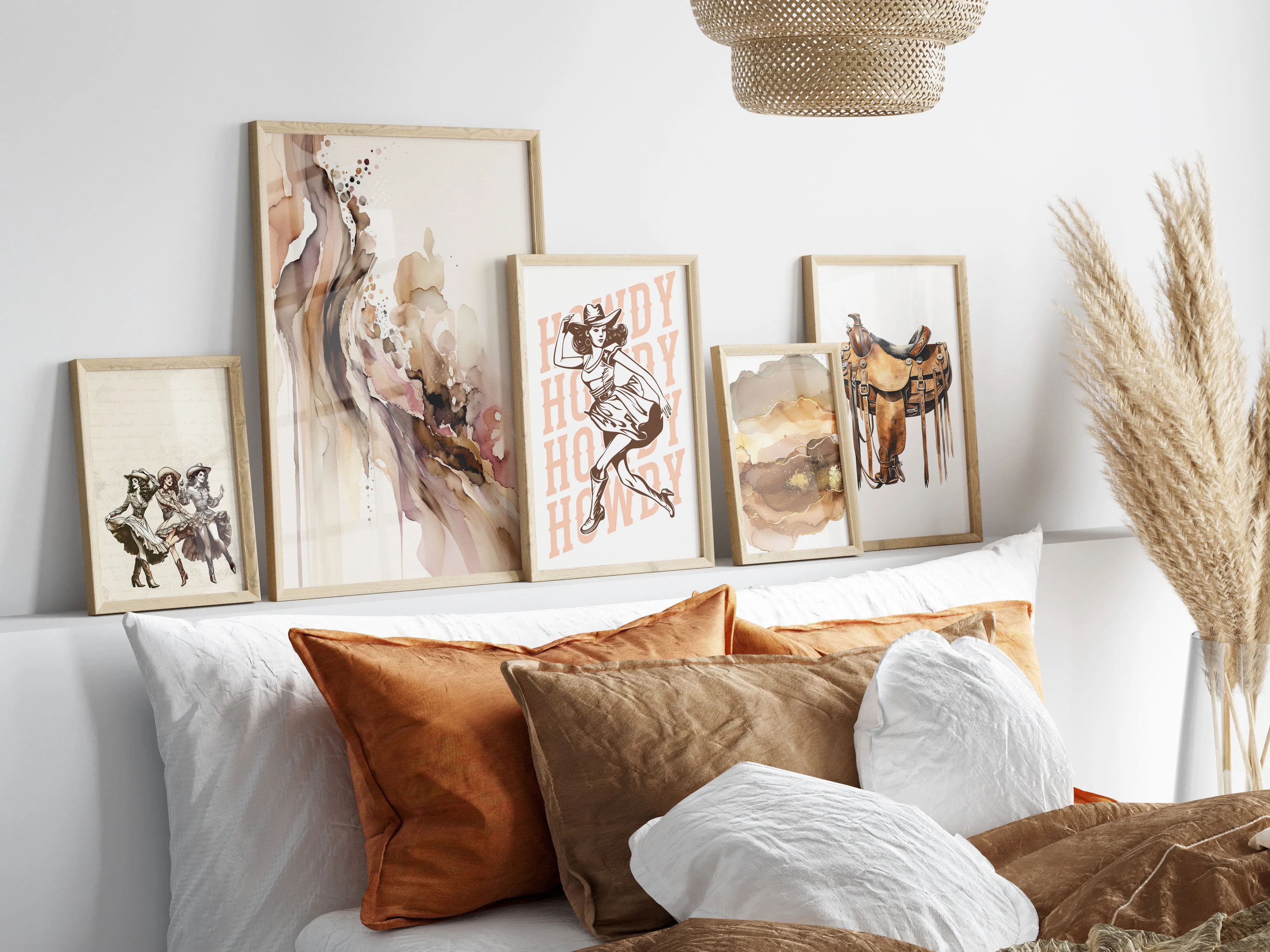 Saddle Poster - Stunning Watercolor Artwork of a Western Saddle - Unique Texas-Inspired Gift for Any Occasion! | Wild West Chic Collection
