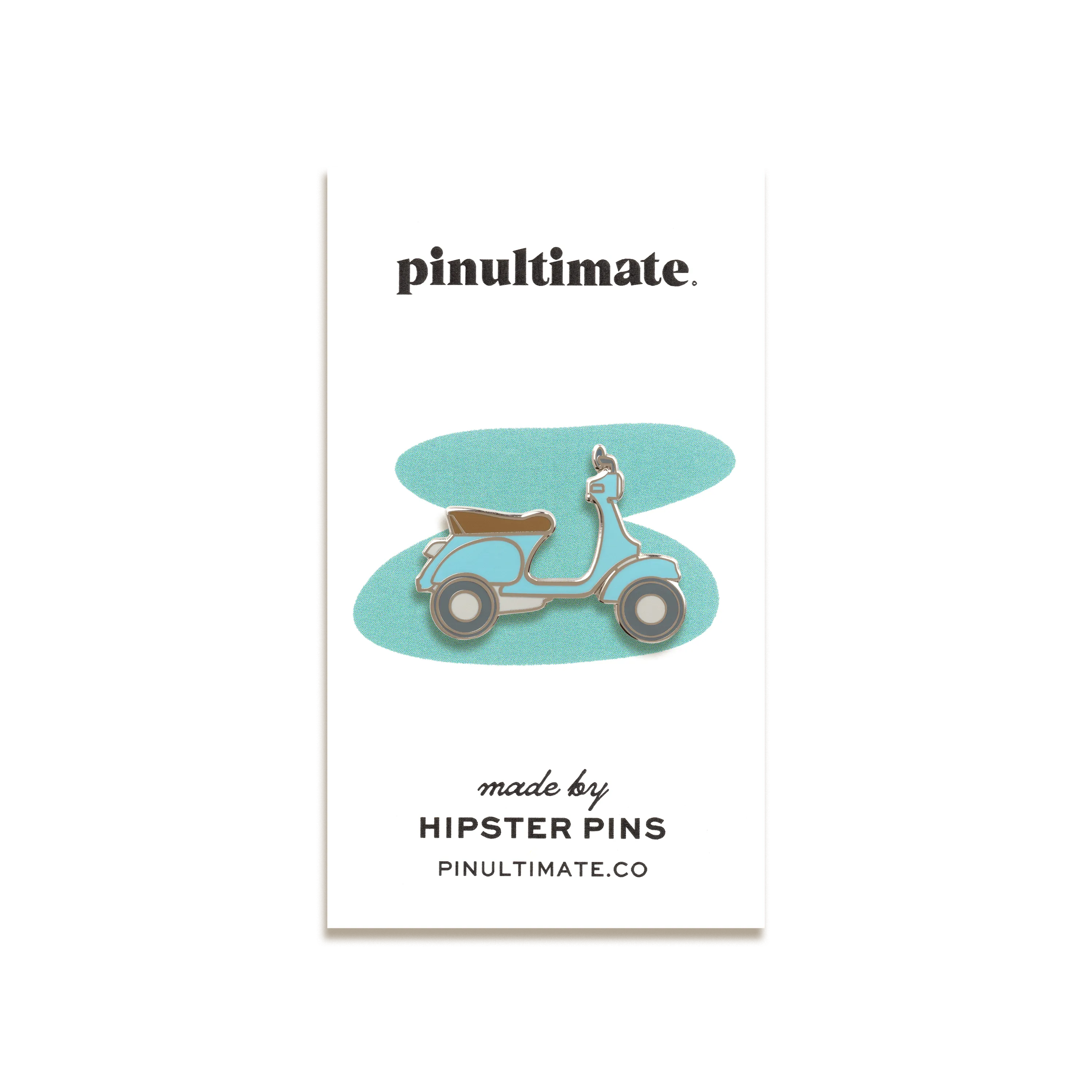 Scooter Enamel Pin by Hipster Pins