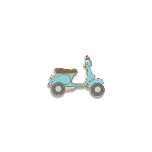 Scooter Enamel Pin by Hipster Pins