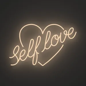 Self-Love by Jean André, LED neon sign