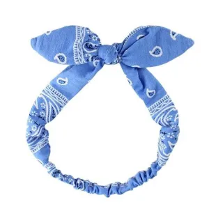 Sky Blue Haarband Bandana