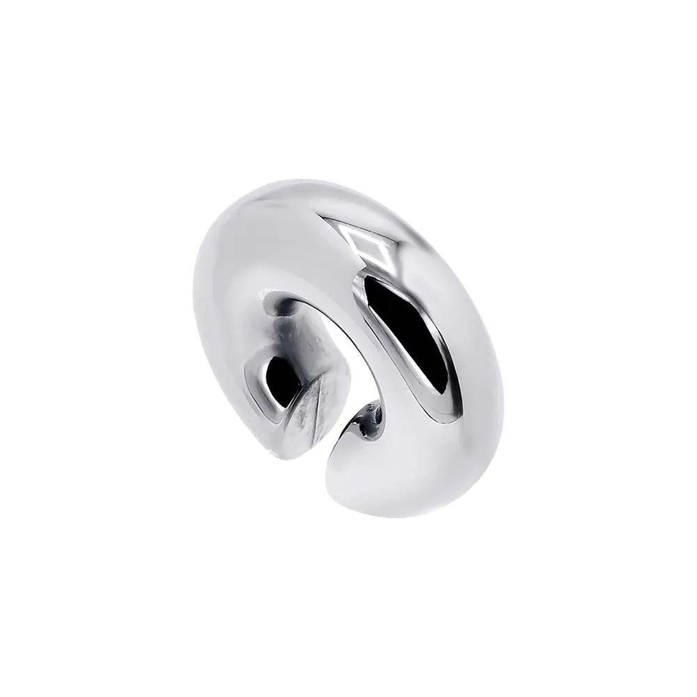 Solid Chunky Hollow Ear Cuff