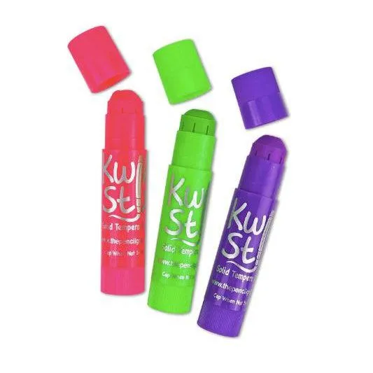 Solid Tempera Paint - 6 Neon Colours