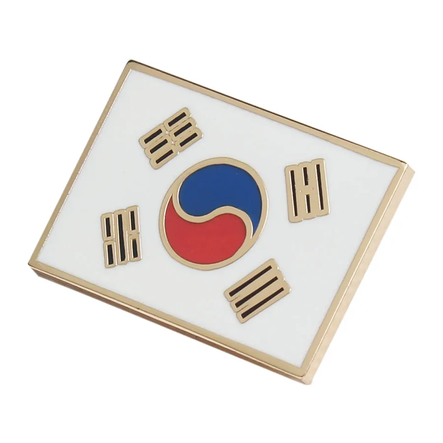 South Korea Flag Pin