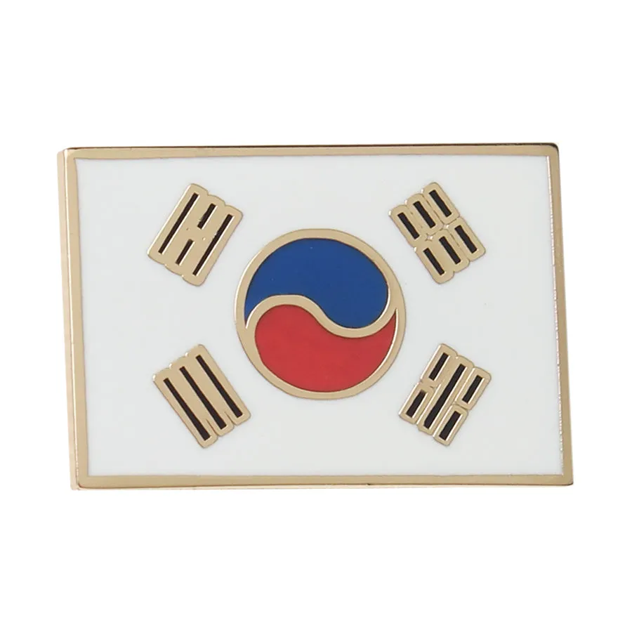 South Korea Flag Pin