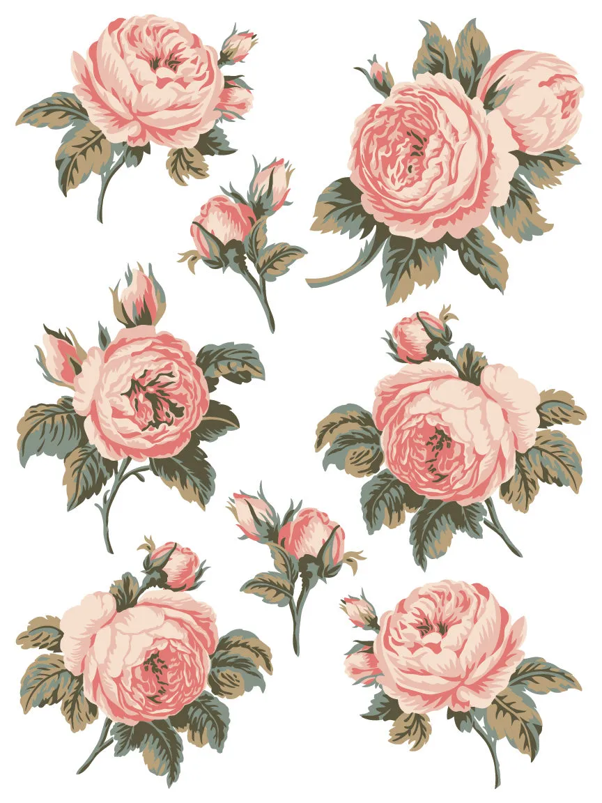 Spring Melody IOD Paint Inlay 12x16 Pad™ - Iron Orchid Designs
