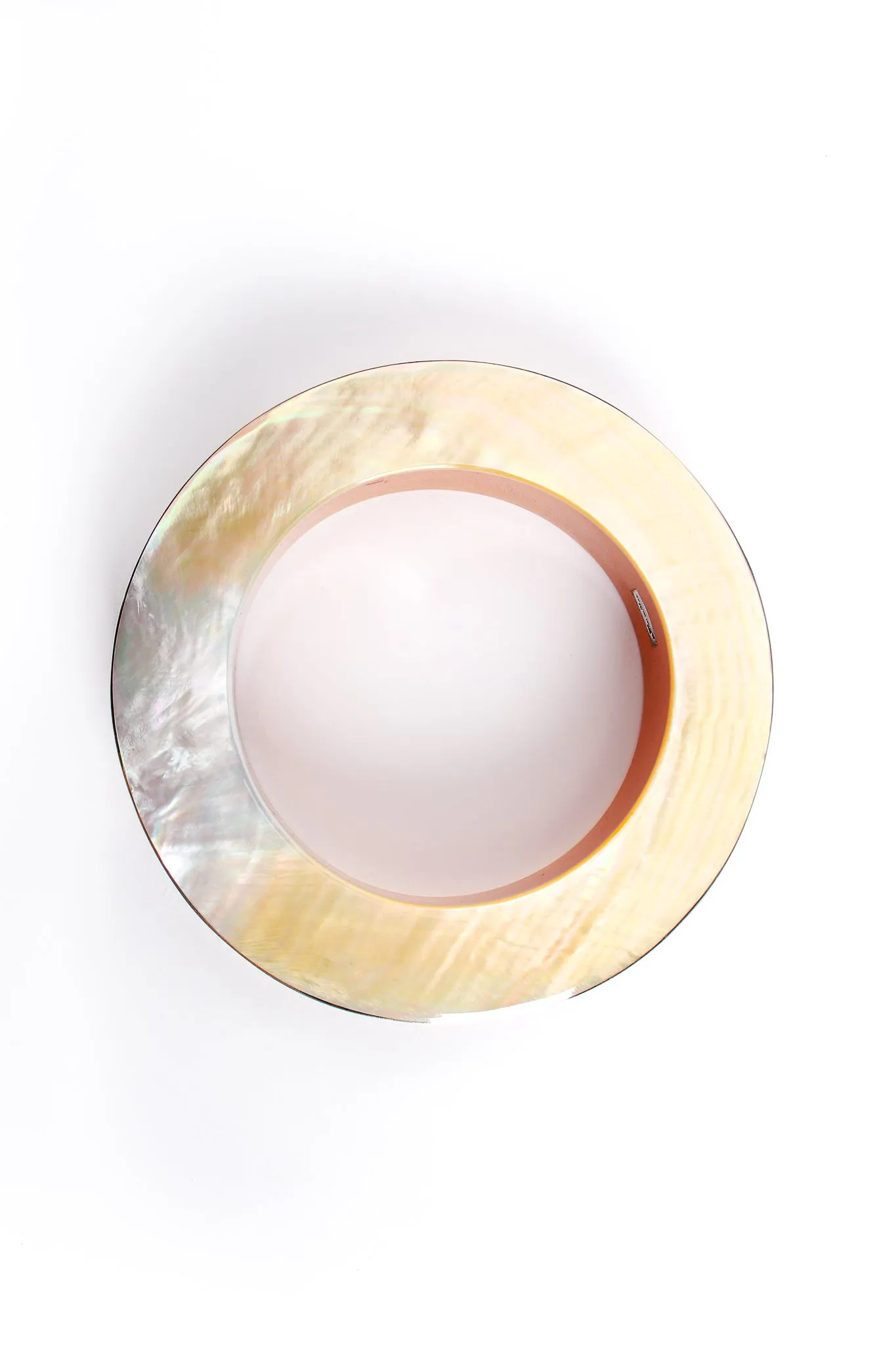 Sterling Mother of Pearl Bangle