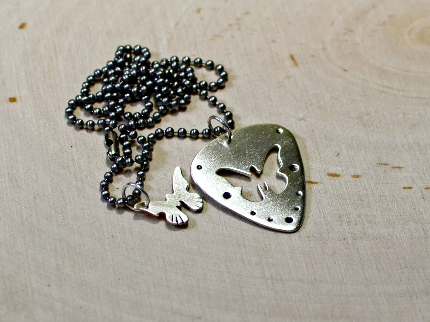 Sterling Silver Butterfly Necklace