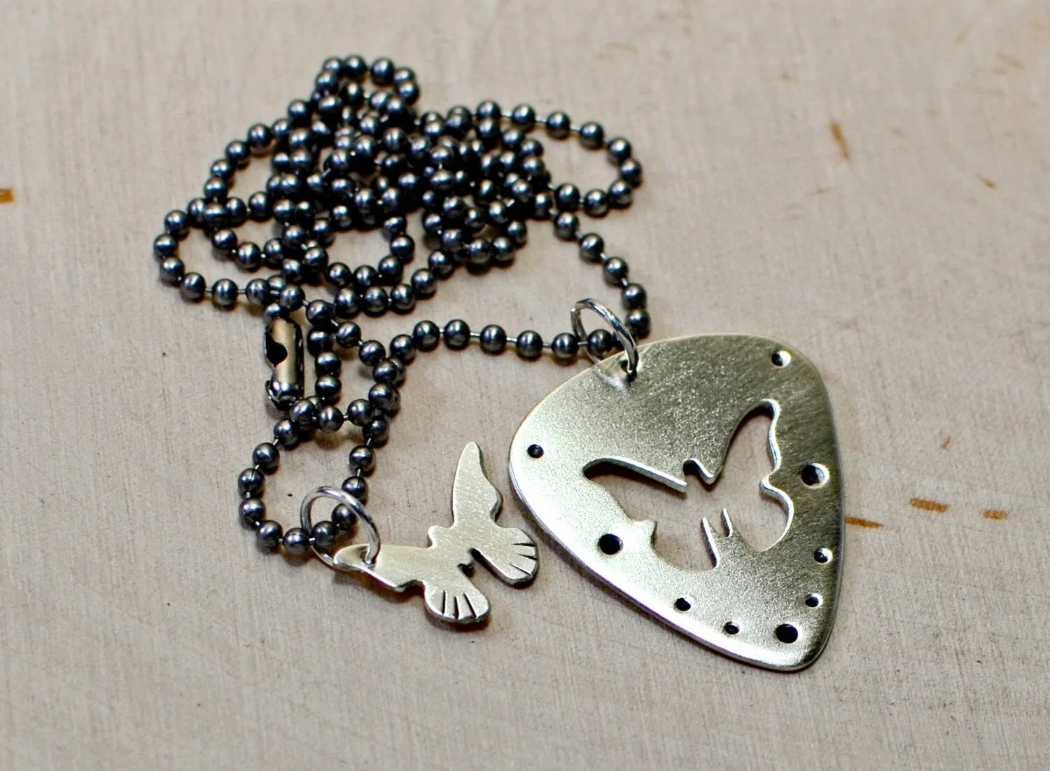 Sterling Silver Butterfly Necklace