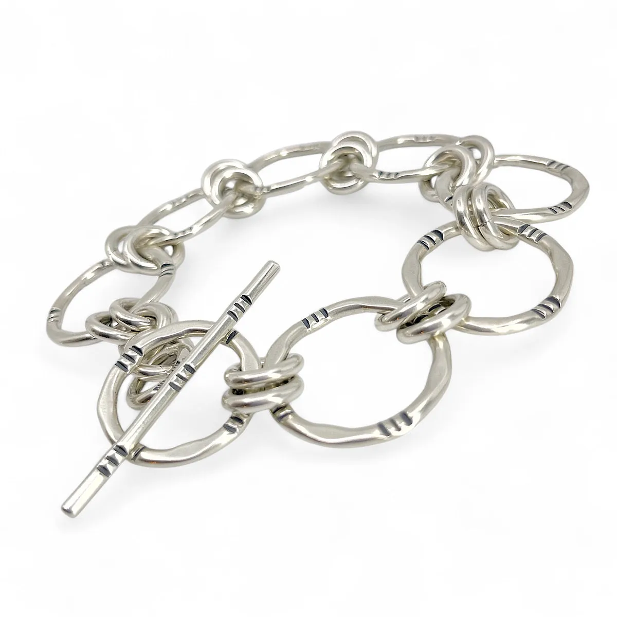 Sterling Silver Chunky Chain Bracelet