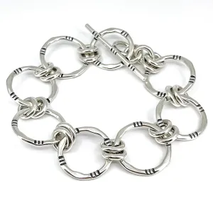 Sterling Silver Chunky Chain Bracelet