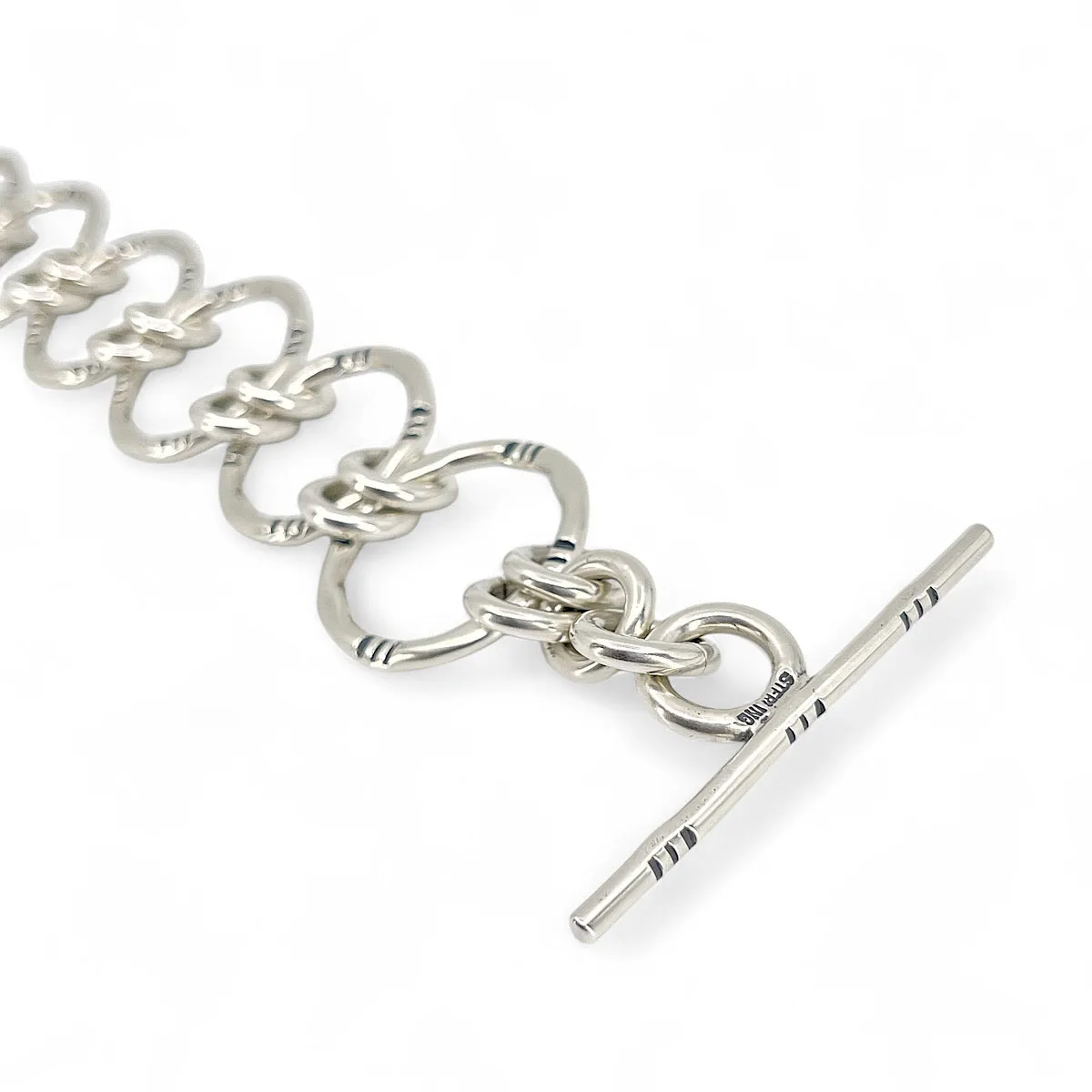 Sterling Silver Chunky Chain Bracelet