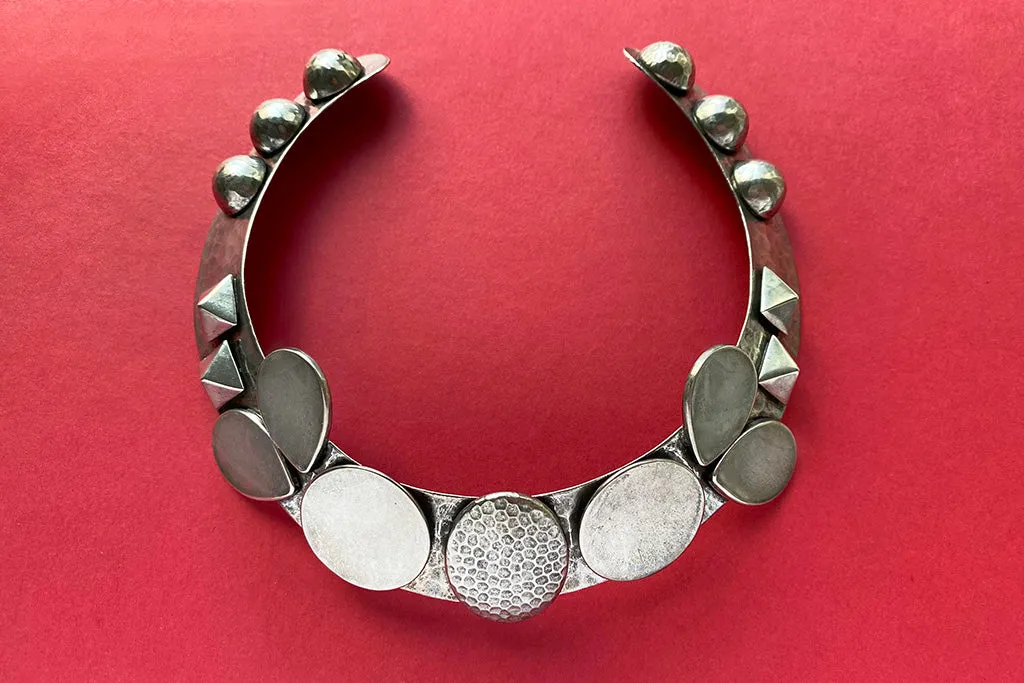 Sterling Silver Collar Necklace
