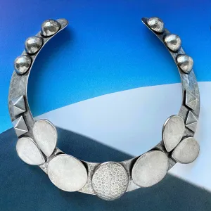Sterling Silver Collar Necklace