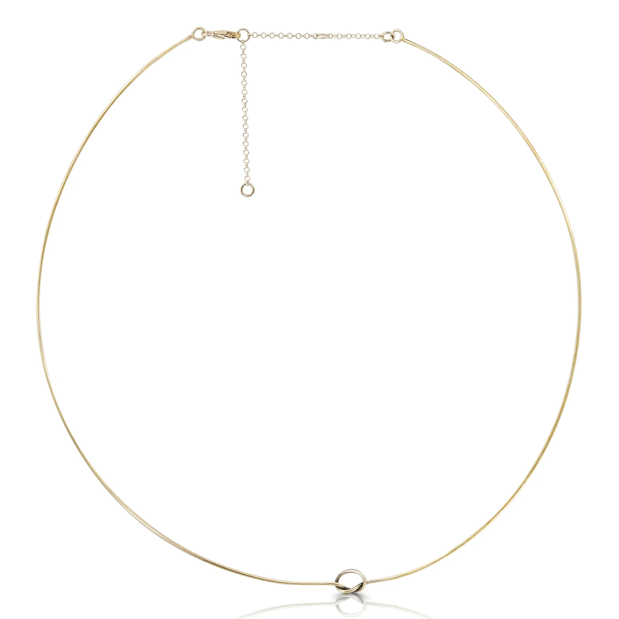 Sterling Silver Knot Necklace