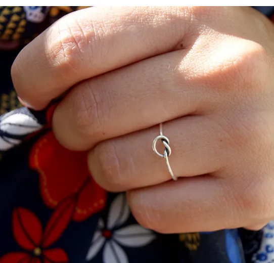Sterling Silver Knot Ring
