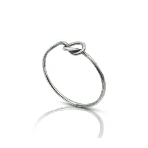 Sterling Silver Knot Ring