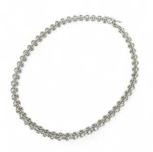 Sterling Silver Single Double Round Chain