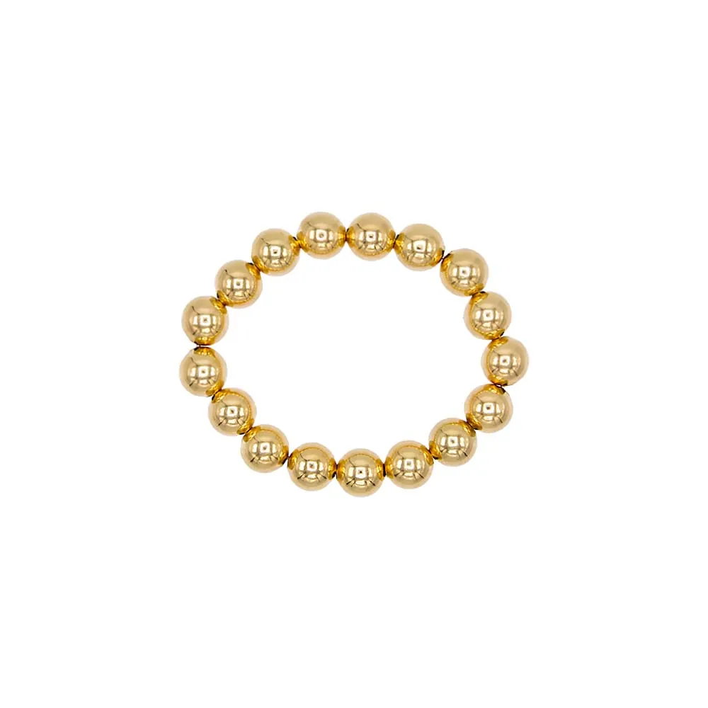 Super Chunky Beaded Ball Stretch Bracelet
