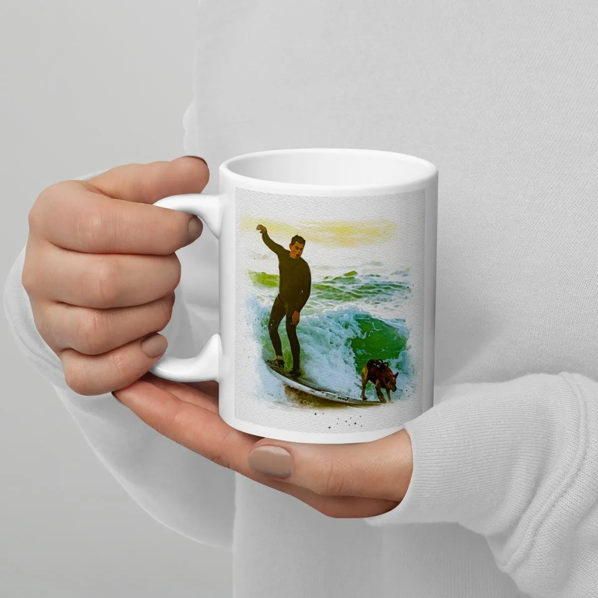 Surf Dog Mug