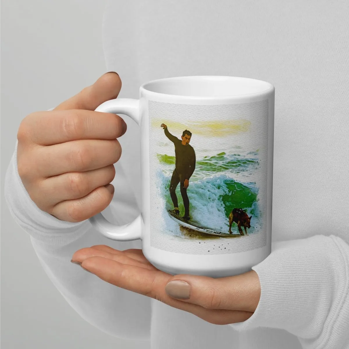 Surf Dog Mug