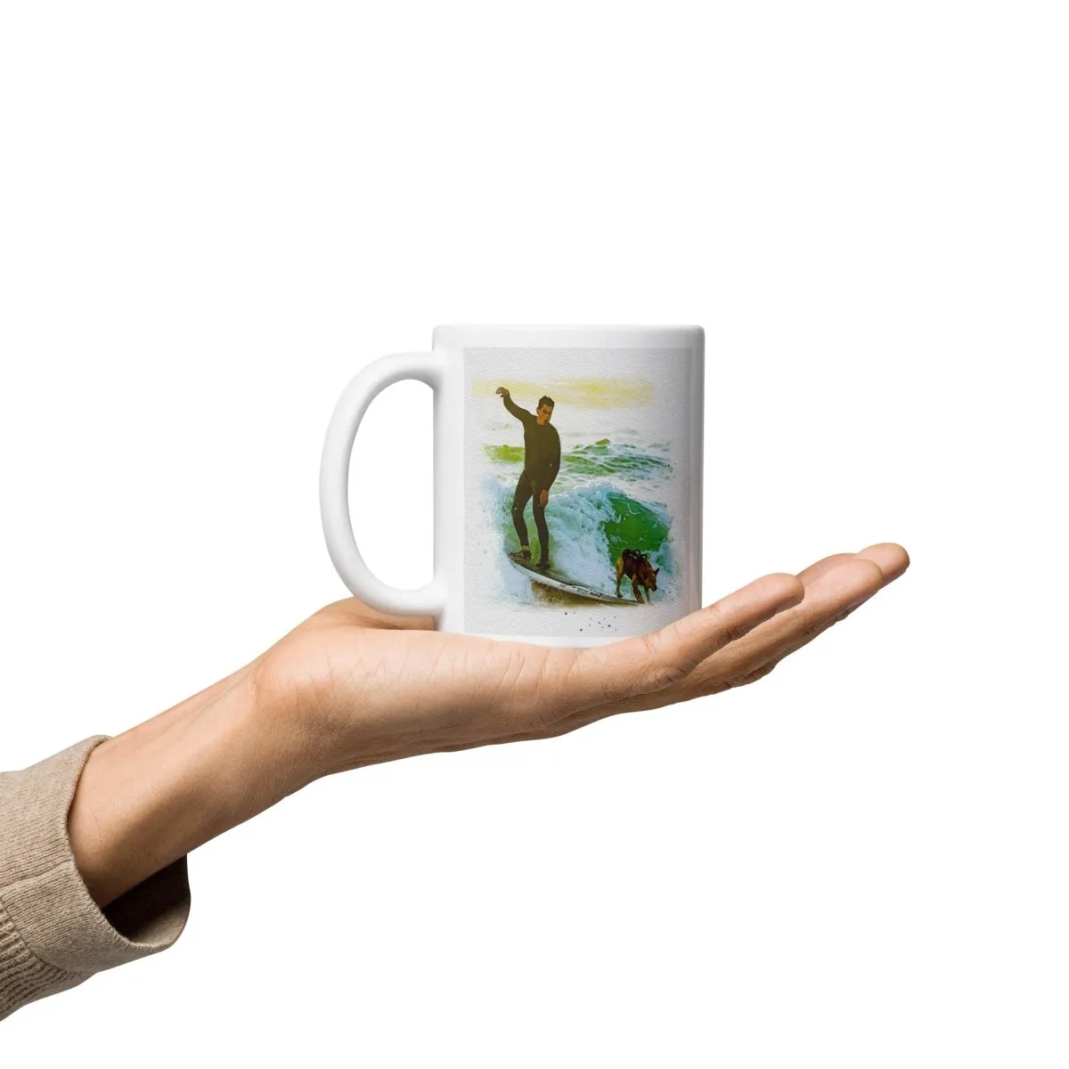 Surf Dog Mug
