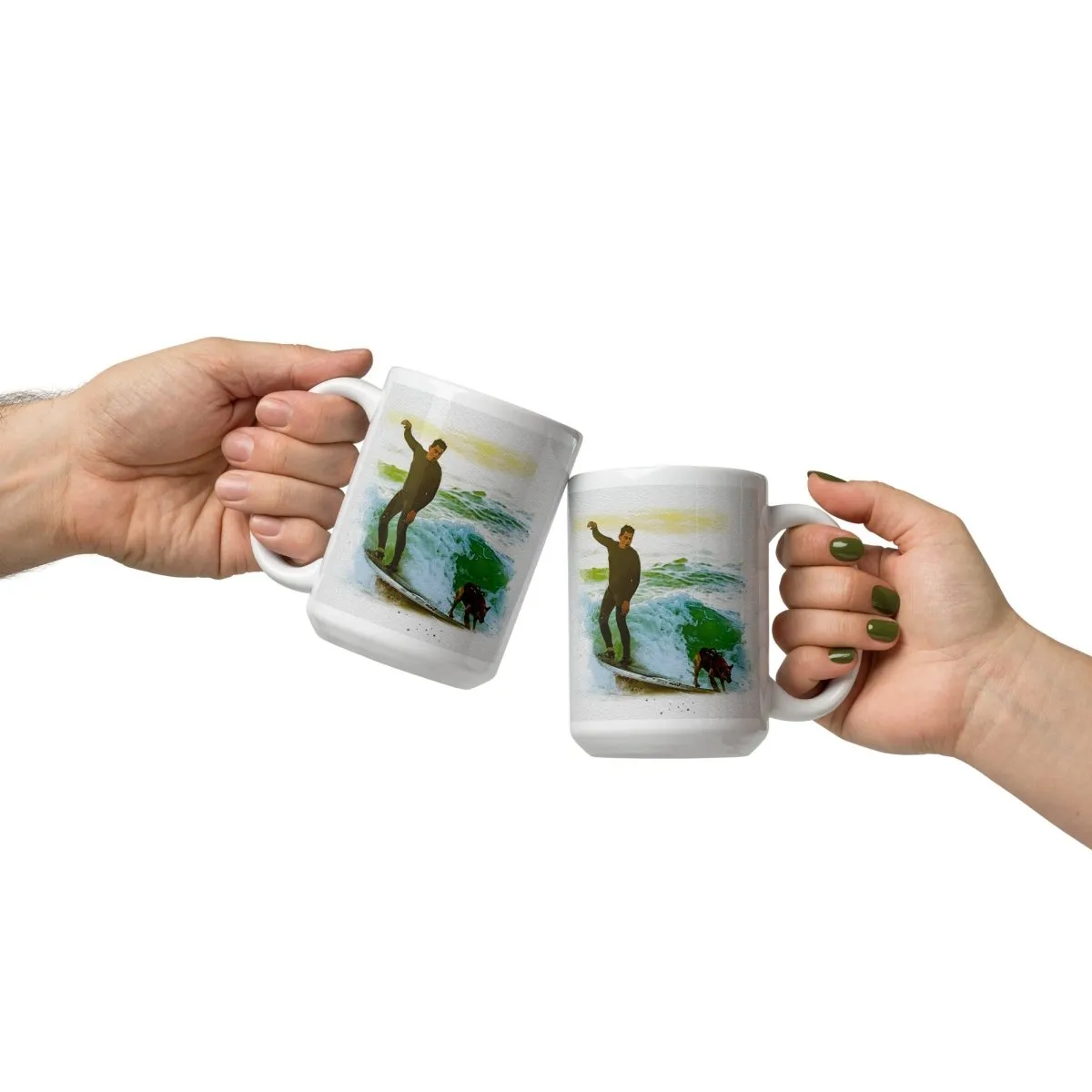 Surf Dog Mug